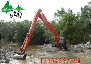 江南柳州市魚峰區水陸挖掘機租賃服務 高效水挖出租助力工程建設